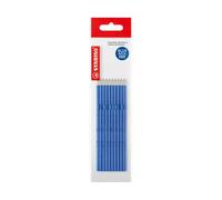 Recharge stylo bille Stabilo Liner pointe 0,7 mm - écriture moyenne - Sachet de 10 - Noir