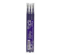 Recharge Stylo Frixion - FRIXION - Violet - Lot de 3 - Encre Gel - Effaçable