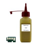 Recharge toner + puce jaune pour Samsung CLP-680 / CLX-6260 CLT-506