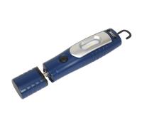 Rechargeable 360° Inspection Clair 7 SMD & 3W SMD LED Bleu Lithium-Ion - Sealey