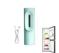 Rechargeable Air Purifier, Portable Fridge Deodorizer, 4.9 Inches Device with Usb Charging, High Tech Odor Neutralizer, Compact with Modern Style, Ionizer for Freezer and Closet