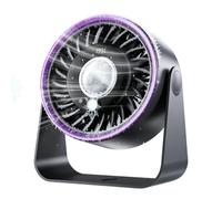 Rechargeable Bedroom-Fan, Silent Desktop-Fan, Portable Cooling-Fan