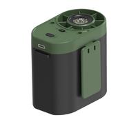 Rechargeable Belt Clip Fan - Portable Personal Quiet Cooler With Light