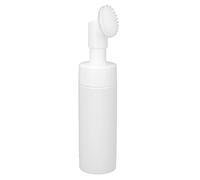 Rechargeable Bouteille Moussante de Nettoyage pour le Visage 150 Ml avec Pinceau en Silicone | Bouteille en Mousse de Mousse Vide pour une Utilisation Facile | Conception à l'épreuve Fuites avec