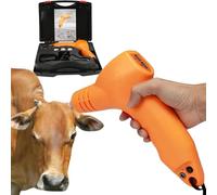 Rechargeable Bovins Moutons Écorneur Affichage Numérique avec Trois Têtes De Chauffage électriques Agneau De Ferme sans Fil Outil D’écornage Indolore