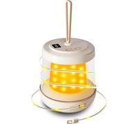 Rechargeable Camping Lamp With Led Strip 10m,Ip67 Waterproof Portable Indoor Outdoor Led String Lights,Camping Lantern Rechargeable Via Usb-C