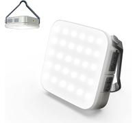 Rechargeable Camping Lantern 1000 Lumens,6000mah Portable Led Light With Solar Charging,4 Color Temperatures,3 Brightness Levels,Hanging Flashlight For One