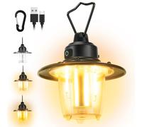 Rechargeable Camping Lantern,1000 Lumens Portable Waterproof Ip65 Waterproof 4 Lighting Modes Dimmable Camping Lantern For Camping,Hiking,Emergency,Fishing