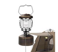 Rechargeable Camping Lantern - 5 Gears Dimmable Led Flashlight, Portable 500lm Electric Light | Long Battery Life, Ipx4 Waterproof, Multi-Color Dimming for Tent, Campsite, Hiking, Night Adventures