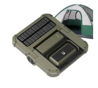 Rechargeable Camping Lantern - Waterproof Magnetic Solar Light For Outdoor Activities | Portable Lantern For Hiking, Backpacking, Tent, Survival, Night Fishing, Walking, Work And Indoor Ligh