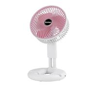 Rechargeable Desk Fan, Foldable USB Personal Cooling Fan With 3 Speeds