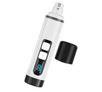 Rechargeable Dog Nail Grinder | Ergonomic Electric Toenail Smoother | Silent Multifunctional Clipper with Digital Display | Perfect for Grooming Dogs, Kittens, and Puppies | Great for Pet Owners