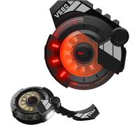 Rechargeable Edc Flashlight, Three Light Source, 8 Lighting Modes, Type C Charging, Flat Wrench, Magnetic Attachment, Multi-Use For Night Work, Cycling, Emergency,