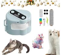 Rechargeable Electric Cat Toys Entertainment Interactive and Smart Set Treadmill Adjustable Speed Remote Control Energetic Pet Toy, Adjustable Speed Treadmill for Exercise and Mental Stimulation (A)