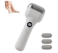 Rechargeable Electric Pedicure Tool with Smart Pressure Sensor (white) | Blazing Fast Callus Erasure, Effortless Wet & Dry Operation,All-In-One Pedicure Kit,Smart Safety Design