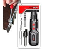 Rechargeable Electric Screwdriver Cordless 3-Speed Ergonomic Precision