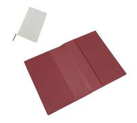 Rechargeable en Tissu Protège Livre Rectangulaire Bleu Marine Couverture Carnet Rechargeable pour Carnet A5 Voyageur Sketchbook Journal Scrapbooking Album