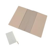 Rechargeable en Tissu Protège Livre Rectangulaire Bleu Marine Couverture Carnet Rechargeable pour Carnet A5 Voyageur Sketchbook Journal Scrapbooking Album