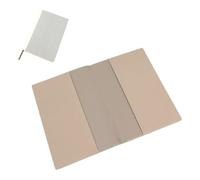 Rechargeable en Tissu Protège Livre Rectangulaire Bleu Marine Couverture Carnet Rechargeable pour Carnet A5 Voyageur Sketchbook Journal Scrapbooking Album