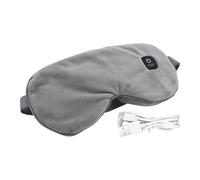 Rechargeable Eye Compress, Cordless Sleep Masque, Adjustable Strap with Washable Fabric, Relaxation Eye Pad, Eyes Masque with Soft Cushion, Reliefs Aid for Home and Bedroom