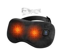 Rechargeable Eye Compress, Cordless Sleeping, Standard Size Eye Shade with Adjustable Strap, Warm Pack, Relaxation Aid with Soft Fabric, Eyes for Home Dorm Bedroom Indoor Use