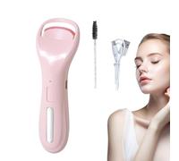 Rechargeable Eyelash Curler - 3 Heat Settings Portable Makeup, Tool Ergonomic Lightweight Design with Quick Heating for Natural Curling of Lashes Safe Gentle for Women and Girls Travel Friendly Beauty