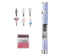 Rechargeable Foot Callus Grinder | Nail Drill,3 Speeds Foot Callus Remover| Nail Drill Sets Rechargeable Electric Files For Home Salon Travel Women Girls Men Beginners Outdoor