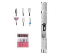 Rechargeable Foot Callus Grinder | Nail Drill,3 Speeds Foot Callus Remover| Nail Drill Sets Rechargeable Electric Files For Home Salon Travel Women Girls Men Beginners Outdoor