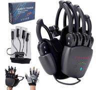 Rechargeable Gants de Rééducation Robotique, Gant Robot de Reeducation Main Gauche Droite pour L'arthrite L'avc L'hémiplégie, Gants de Rééducation des Doigts