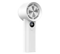 Rechargeable Hand Fan - Foldable Travel Neck Support Fan, USB Quiet Handheld fanWith LED Screen, Lightweight Airflow Mini Cooling Fan, Portable Hand FanCase | For Outdoor Sports Kids Girls