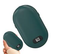 Rechargeable Hand Warmer - Portable Pocket Heater, Electric Heat Pack | Dual-Side Heating, USB Rechargeable, Pocket Size, Long Battery Life, Winter Outdoor, Skiing Camping Commute Work Gift
