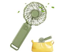 Rechargeable Handheld fan- 21×9×3.4cm Mini USB Fan, Portable Cooling fan| Small Personal fanFor Office Travel Camping Beach Makeup, Type-C Charging Hand fanWith 800mAh Battery, Lightweight Pocket