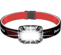Rechargeable Headlamp,2000lm Super Bright Lightweight Powerful Led Torch With Motion Sensor,6 Lighting Modes,Ipx5 Waterproof,30h Battery Life For Running/Camping/Emergency Red