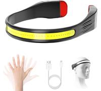 Rechargeable Headlamp, Running Headlamps, 350lm Super Bright Waterproof Lightweight Led Head Torch, 3 Modes 260° Wide Angle, For Camping Hiking Cycling Fishing