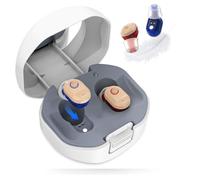 Rechargeable headphone amp with Noise Cancelling High-Performance for Adult Behind-the-ear Volume Control Home Continuously adjustable volume