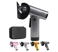 Rechargeable High-Speed Cardboard Cutter, Powerful Cordless Electric Scissors With Led Light, Four Speed Control Box Cutter Heavy Duty Power, Rotary Cutting (Sliver)