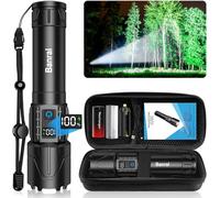 Rechargeable Led Flashlight - Extremely Bright 20000 Lumens Led Flashlight - Tactical Flashlight With 5 Lighting Modes, Waterproof, Small Led Flashlight, Rechargeable By