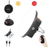 Rechargeable LED Light, 12000 mAh Power Bank, USB 2500LM Camping Lamp with Remote Control, Camping Lamp with Magnet and 1/4 Nut Port, for Tent, Camping, Hurricane, Hiking, Emergency, Breakdown