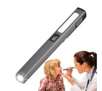 Rechargeable LED Pen Light - Pocket Flashlight Featuring Bright Illumination Magnetic Base and Lightweight Body for Medical Professionals | Waterproof Reusable Nursing Torch Doctor Use Clinic Home