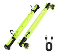 Rechargeable LED Work Light 52cm Under Hood Light Bar Magnetic COB Trouble Light 360° Swivel Hook for Car Repair Camping
