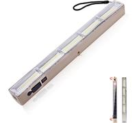 Rechargeable LED Work Light,Mechanical Led Work Light with Magnetic Base,6000 mAh Portable LED Work Light,4 Modes IP54 Workshop Lamp for Garage,Camping,Work Lighting,Fishing