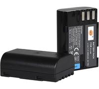 Rechargeable Li-ion Battery D-LI90 LI90 Compatible with Pentax K-7 K-7D K-5 645D K5IIS K52 K5II K01 K-3 Mark III (Pack of 2)
