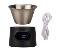 Rechargeable Mini Coffee Scale, 2-in-1 Mini Weight Digital Coffee Scale with Stainless Steel Dosing Cup Electronic Bean Measuring High Precision for Home Barista Brewing