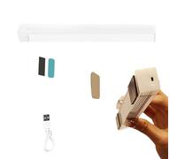 Rechargeable Motion Nightlight - Barre De LED Sans Fil Magnétique, Éclairage De Capteur Intelligent, Lampe Dimmable De Luminosité Réglable | Aide À L'éclairage Sous-étagère De La Cuisine De La Gueule