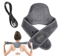 Rechargeable Neck Heat Wrap - 3 Temperature Massage Warmer for, Muscle Relaxation, and Stiffness Relief, Ideal for Men, Women, Seniors, Office, Home, and Travel Comfort During Winter