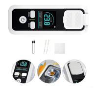 Rechargeable pour réfractomètre Brix avec affichage couleur HD, outil de mesure du sucre pour jus, vin et agriculture (JBM-20)
