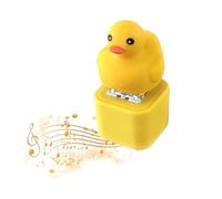 Rechargeable Quacking Duck Keychain - Duckeys Croaking Sound Fidget Toy, Fidget Toys Adults with Colorful Lights, Fun & Portable Anxiety Relief Toy (A-1Pcs)