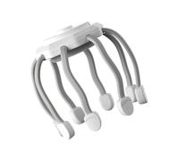 Rechargeable Scalp Massager - Electric Head Massage Tool for Relaxation and Circulation | Waterproof Handheld Design with Soft Silicone Nodes, Multi Speed Vibration for Hair Care and Daily Use