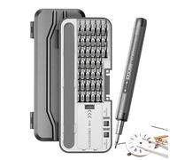 Rechargeable Screwdriver - Lasting Household Maintenance Tool, Compact Ergonomic Grip Pen, Variable Speed Screw Driving Wrench, Led Lighted Precision Driver | Fix For Drawer Hinge Handle Lock Mounting