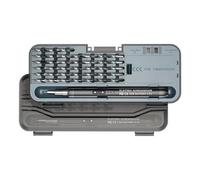 Rechargeable Screwdriver Set - 46 Piece Cordless Tool for Vehicles | Abs Construction with Usb Charging Cable, Compact Precision Design, Easy Daily Repairs, Computers Phones, Watches Glasses